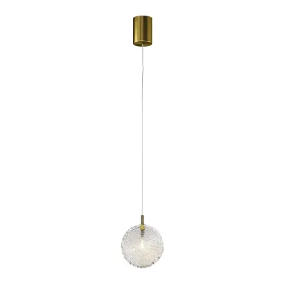 Светильник подвесной Maytoni Frozen MOD254PL-01BS G4х1х5W Латунь