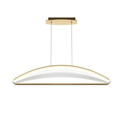 Светильник подвесной  Maytoni Breeze MOD281PL-L34BS3K LED 34W Латунь
