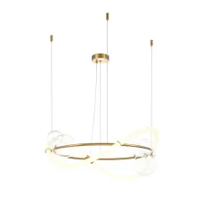 Светильник подвесной  Maytoni Oasis MOD289PL-L44BS3K LED 44W Латунь