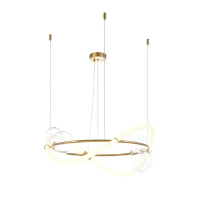 Светильник подвесной  Maytoni Oasis MOD289PL-L44BS3K LED 44W Латунь