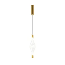 Светильник подвесной  Maytoni Loop MOD290PL-L14BS3K LED 14W Латунь
