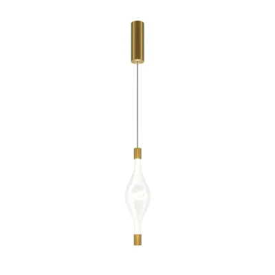 Светильник подвесной  Maytoni Loop MOD290PL-L14BS3K LED 14W Латунь