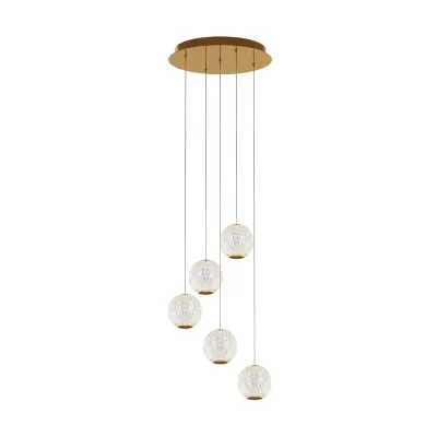Светильник подвесной  Maytoni Sapphire MOD293PL-L30BS3K LED 30W Латунь