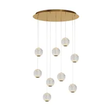 Светильник подвесной  Maytoni Sapphire MOD293PL-L56BS3K LED 56W Латунь