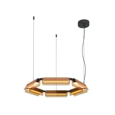 Светильник подвесной  Maytoni Flat MOD296PL-L40BC3K LED 40W Черный