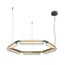 Светильник подвесной Maytoni Flat MOD296PL-L60BS3K LED 60W Черный и Латунь Светильник подвесной Maytoni Flat MOD296PL-L60BS3K LED 60W Черный и Латунь