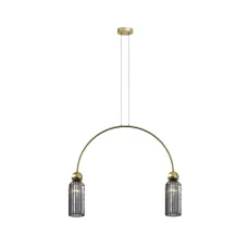 Светильник подвесной Maytoni Antic MOD302PL-02GR E14х2х40W Золото