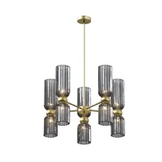 Светильник подвесной Maytoni Antic MOD302PL-10GR E14х10х40W Золото