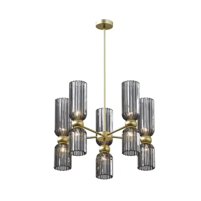 Светильник подвесной Maytoni Antic MOD302PL-10GR E14х10х40W Золото