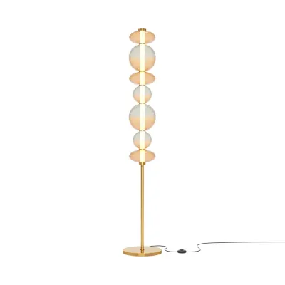 Cветильник напольный (торшер) Futuro MOD307FL-L40BS3K LED 40W Латунь