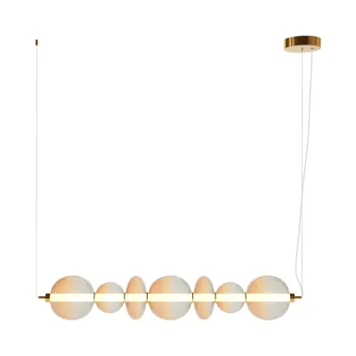 Светильник подвесной  Maytoni Futuro MOD307PL-L40BS3K LED 40W Латунь