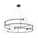 Светильник подвесной Maytoni Balance MOD317PL-06B G9х6х40W Черный Светильник подвесной Maytoni Balance MOD317PL-06B G9х6х40W Черный