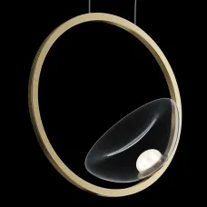 Светильник подвесной  Maytoni Lunare MOD327PL-L5BS3K LED 5W Латунь