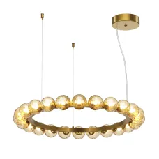 Светильник подвесной  Maytoni Ambre MOD331PL-L42BS3K LED 42W Латунь