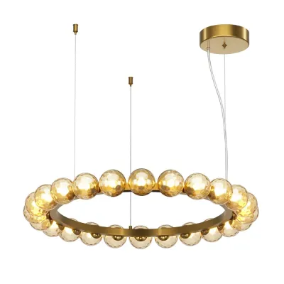 Светильник подвесной  Maytoni Ambre MOD331PL-L42BS3K LED 42W Латунь