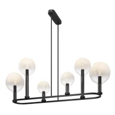 Светильник подвесной Maytoni Status MOD333PL-06B1 E14х6х40W Черный