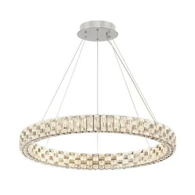 Светильник подвесной  Maytoni Castello MOD335PL-L40CH3K LED 40W Хром