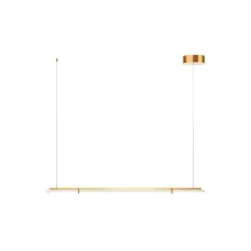 Светильник подвесной  Maytoni Plume MOD340PL-L20BS3K LED 20W Латунь