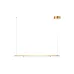 Светильник подвесной Maytoni Plume MOD340PL-L20BS3K LED 20W Латунь Светильник подвесной Maytoni Plume MOD340PL-L20BS3K LED 20W Латунь