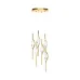 Светильник подвесной  Maytoni Foresight MOD347PL-L48BS3K LED 48W Латунь