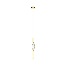 Светильник подвесной  Maytoni Foresight MOD347PL-L8BS3K LED 8W Латунь