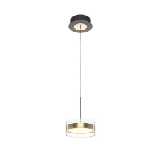 Светильник подвесной  Maytoni Dress code MOD348PL-L14BBS3K LED 14W Черный и Латунь