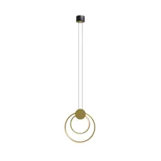 Светильник подвесной  Maytoni Link MOD357PL-L14BS3K LED 20W Черный и Латунь