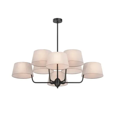 Светильник подвесной Maytoni Modesto MOD360PL-08B E14х8х40W Черный