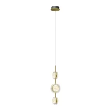 Светильник подвесной  Maytoni Pharao MOD361PL-L22BS3K LED 21W Черный и Латунь