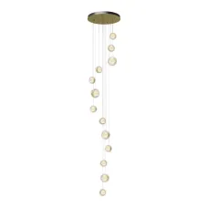 Светильник подвесной  Maytoni Pharao MOD361PL-L58BS3K LED 56W Черный и Латунь
