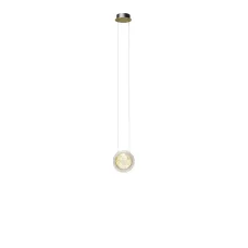 Светильник подвесной  Maytoni Pharao MOD361PL-L7BS3K1 LED 7W Черный и Латунь