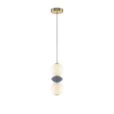 Светильник подвесной  Maytoni Brosche MOD362PL-L10GR3K LED 10W Латунь