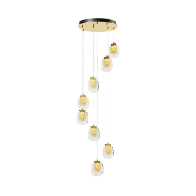 Светильник подвесной  Maytoni Biology MOD367PL-L30BBSK LED 30W Латунь