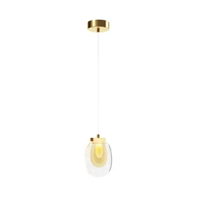 Светильник подвесной  Maytoni Biology MOD367PL-L3BSK LED 3W Латунь