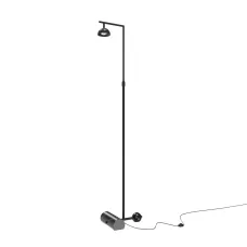 Cветильник напольный (торшер) Pikant MOD372FL-L10B3K LED 13W Черный