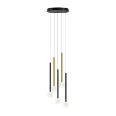Светильник подвесной  Maytoni Bubble dream MOD383PL-L16BBS3K LED 16W Черный и Латунь