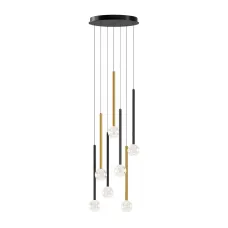 Светильник подвесной  Maytoni Bubble dream MOD383PL-L20BBS3K LED 23W Черный и Латунь