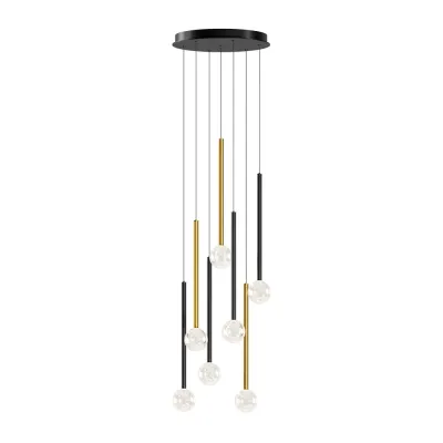 Светильник подвесной  Maytoni Bubble dream MOD383PL-L20BBS3K LED 23W Черный и Латунь