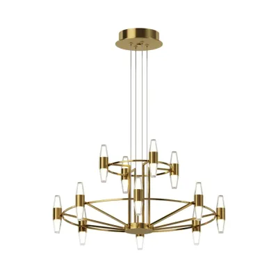 Светильник подвесной  Maytoni Arana MOD401PL-L72BS3K LED 72W Латунь