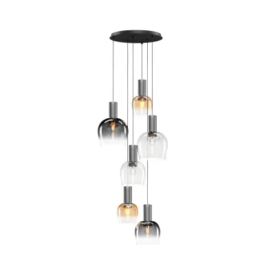 Светильник подвесной Maytoni Smart Casual MOD414PL-06B E27х6х40W Черный