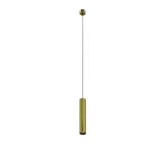 Светильник подвесной  Maytoni Focus LED P072PL-L12W4K-BS LED 12W Латунь