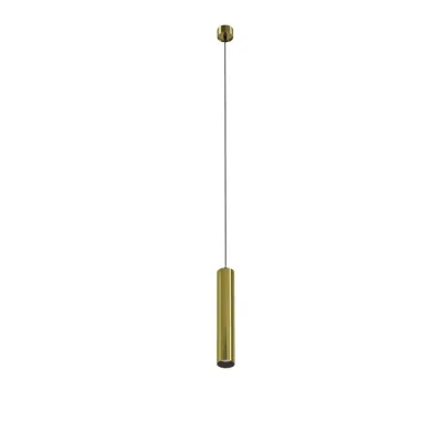 Светильник подвесной  Maytoni Focus LED P072PL-L12W4K-BS LED 12W Латунь