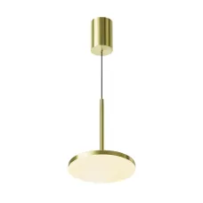 Светильник подвесной  Maytoni Plato P076PL-L12W3K-BS LED 12W Латунь