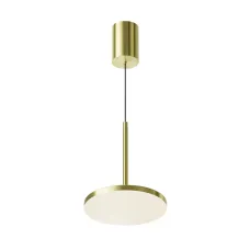 Светильник подвесной  Maytoni Plato P076PL-L12W4K-BS LED 12W Латунь