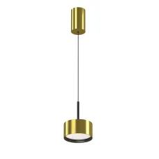 Светильник подвесной  Maytoni Glare P102PL-12W4K-BS LED 12W Латунь