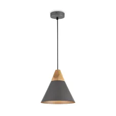 Светильник подвесной Maytoni Bicones P359-PL-220-C E27х1х60W Серый