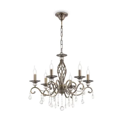 Люстра Maytoni Grace RC247-PL-06-R E14х6х60W Бронза