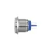 Индикаторная лампа GQ22T-D/L/R/24V/S, красная, металл. корпус, светодиодная матрица d=22мм, 24В AC/DC (ЭТ)