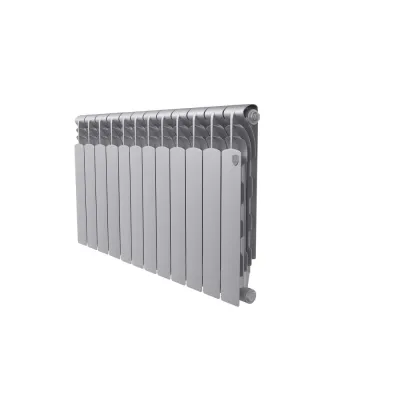 Радиатор Royal Thermo Revolution Bimetall 500 2.0/Silver Satin  – 12 секц.