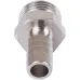 Штуцер STOUT НР никелированный 1/2'x12
